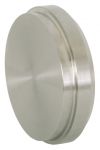 Plain Bevel Seat Solid End Caps - 304 Stainless Steel